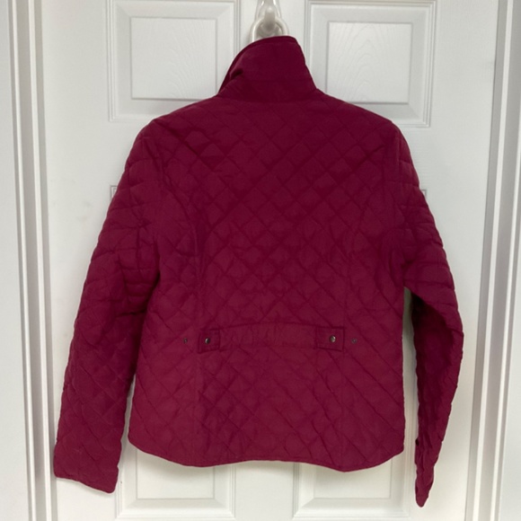 Eddie Bauer Goose Down 650 Fill Women’s Jacket size M in Raspberry - Picture 2 of 11